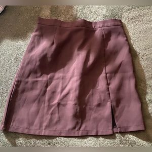 Brown skirt